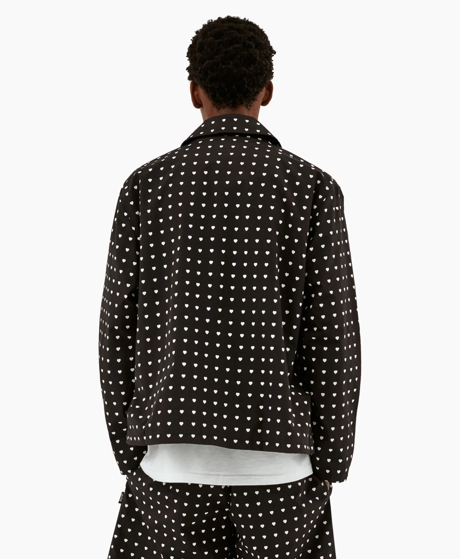 Heren Arte Antwerp Jassen*Jack Coach Heart Print Zwart