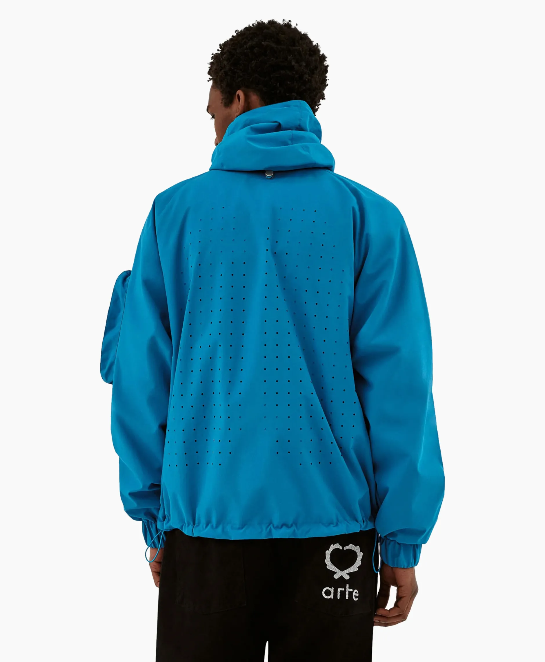 Heren Arte Antwerp Jassen*Jack Tech Round Pockets Blauw