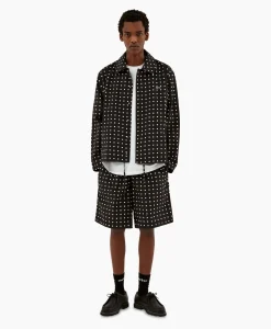 Heren Arte Antwerp Broeken*Korte Broek Heat Print Zwart