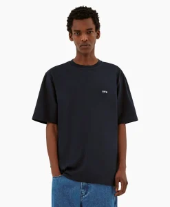 Heren Arte Antwerp T-Shirts*T-Shirt Korte Mouw Heart France Back Print Donker Blauw