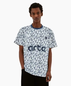 Heren Arte Antwerp T-Shirts*T-Shirt Korte Mouw Printed Futebol Wit
