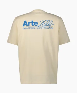 Heren Arte Antwerp T-Shirts*T-Shirt Korte Mouw Arte 2024 Back Off White