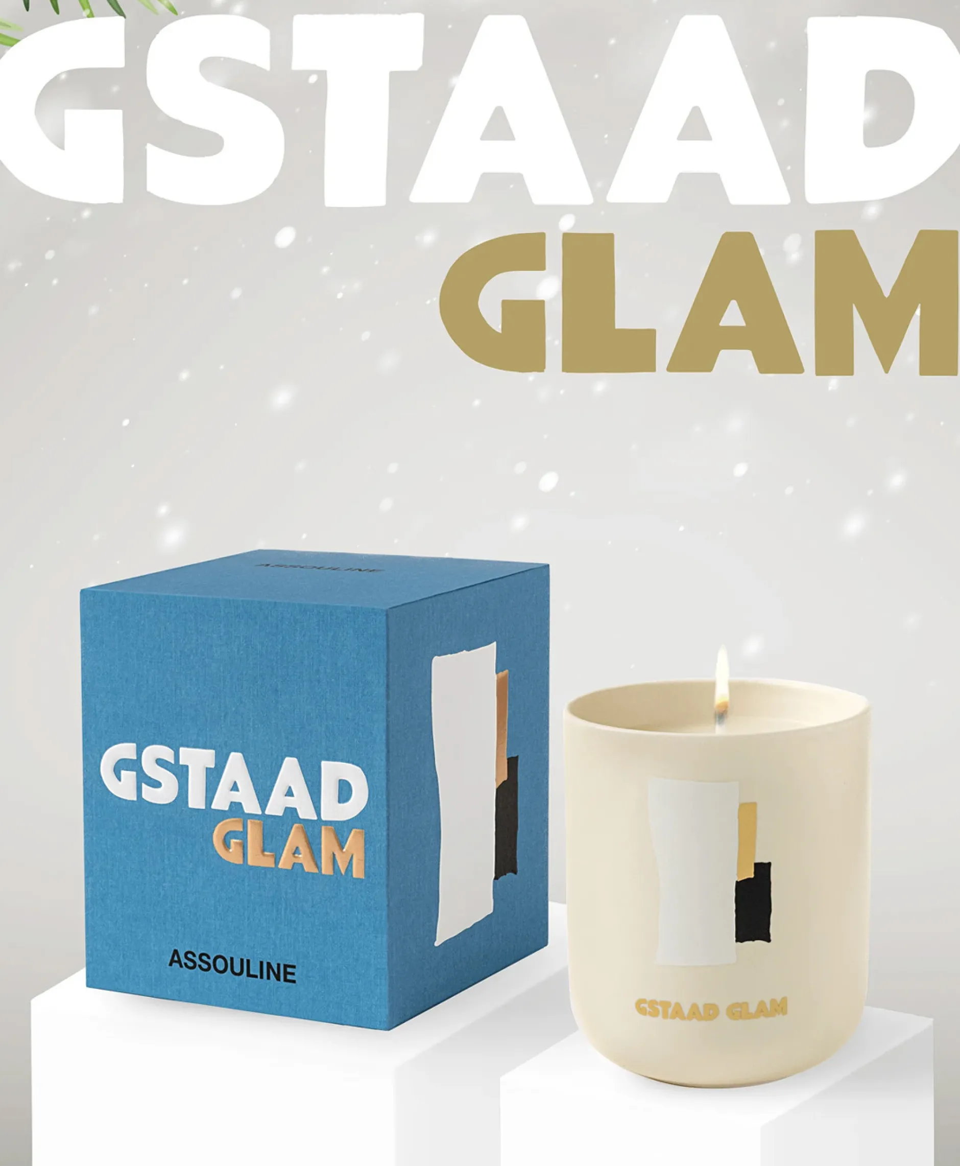 Lifestyle Assouline Lifestyle*Kaars Gstaad Glam - Travelfrom Home Candle Diversen