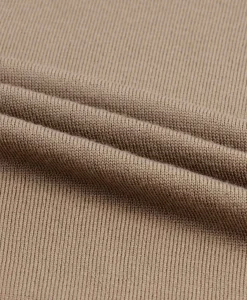 Heren Aurelien Truien*Pullover Buttonless Polo L Taupe