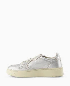 Dames Autry Sneakers*Sneaker Medalist Low Wom Zilver
