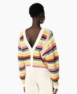 Dames Ba&sh Truien*Ba&Sh Gebreide Trui Romy Geel