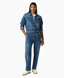 Dames Ba&sh Jumpsuits*Ba&Sh Jumpsuit Jerry Blauw