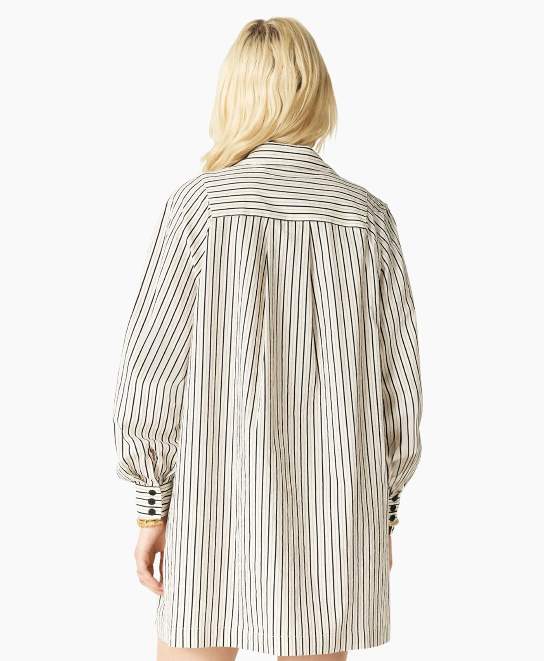 Dames Ba&sh Jurken*Ba&Sh Mini Jurk Fadia Ecru