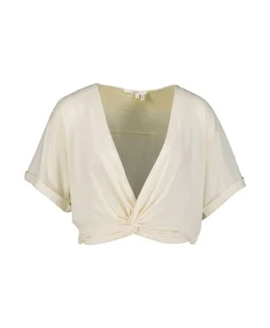 Dames Ba&sh T-Shirts & Tops*Ba&Sh T-Shirt Korte Mouw Denali Ecru