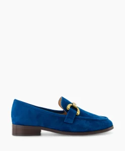 Dames Bibi Lou Instappers*Loafer Suede Blauw