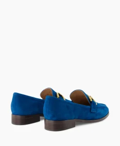Dames Bibi Lou Instappers*Loafer Suede Blauw