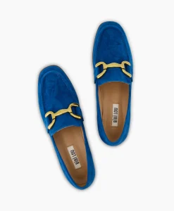 Dames Bibi Lou Instappers*Loafer Suede Blauw