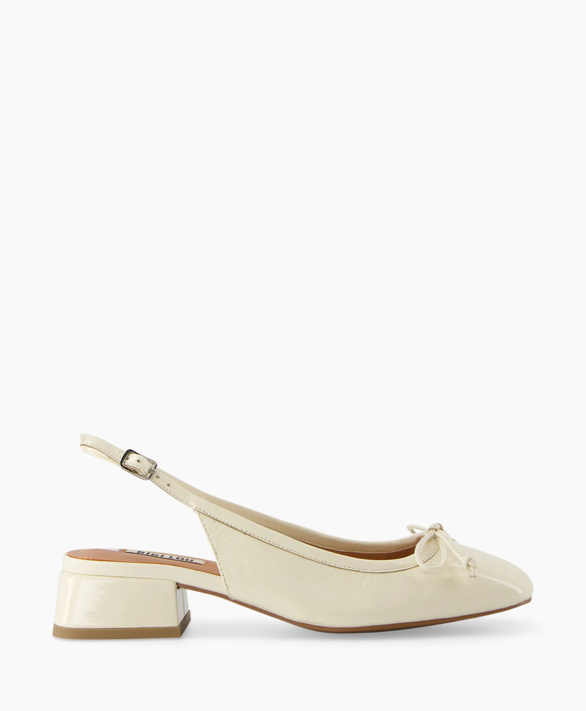 Dames Bibi Lou Bruiloftskleding*Pump Ballerina Wit