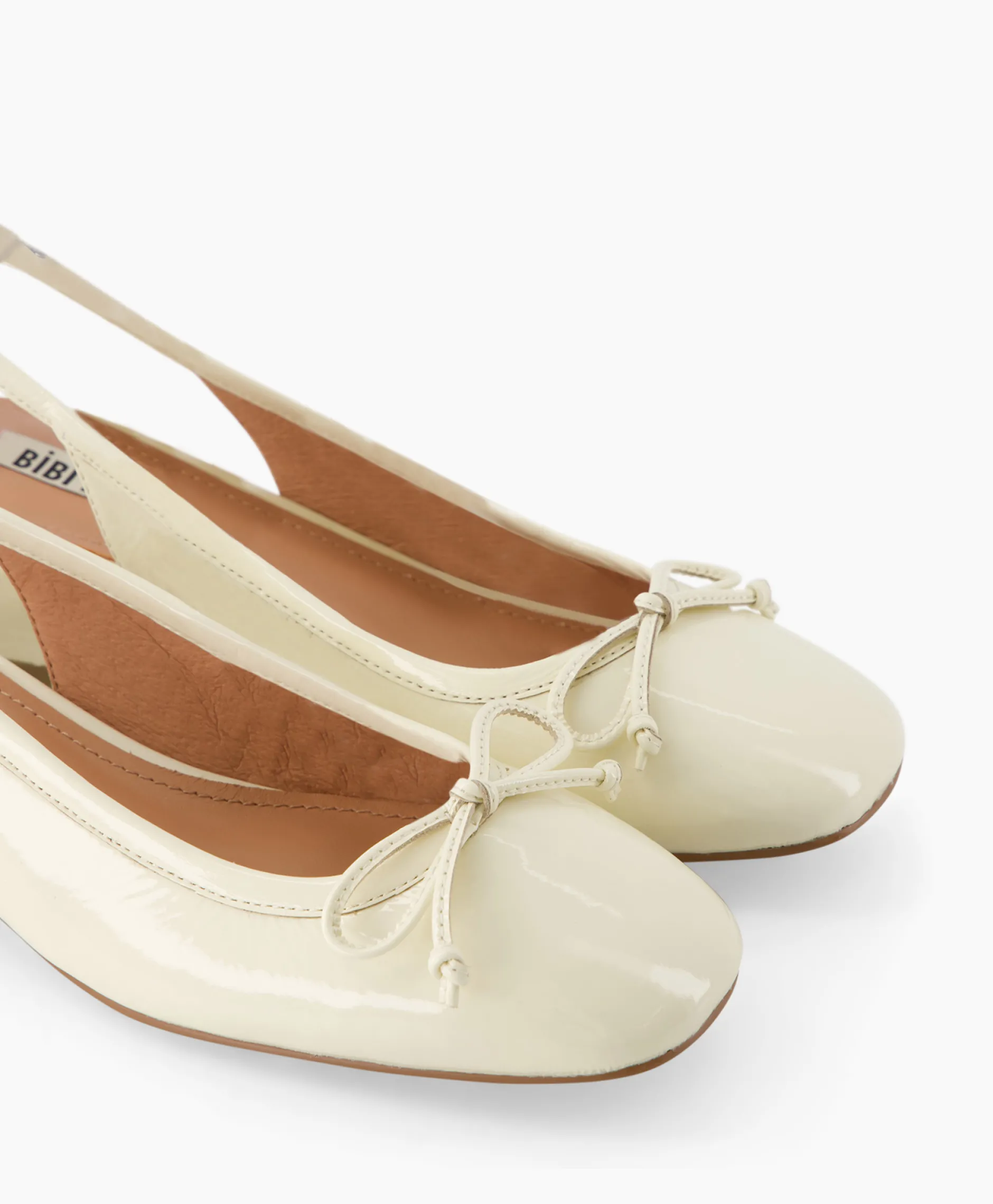 Dames Bibi Lou Bruiloftskleding*Pump Ballerina Wit