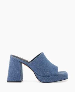 Dames Bibi Lou Pumps*Pump Canvas Jeans Blauw