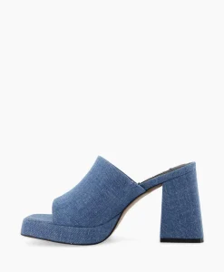 Dames Bibi Lou Pumps*Pump Canvas Jeans Blauw
