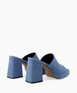 Dames Bibi Lou Pumps*Pump Canvas Jeans Blauw