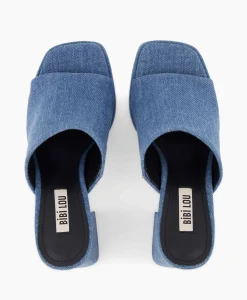 Dames Bibi Lou Pumps*Pump Canvas Jeans Blauw