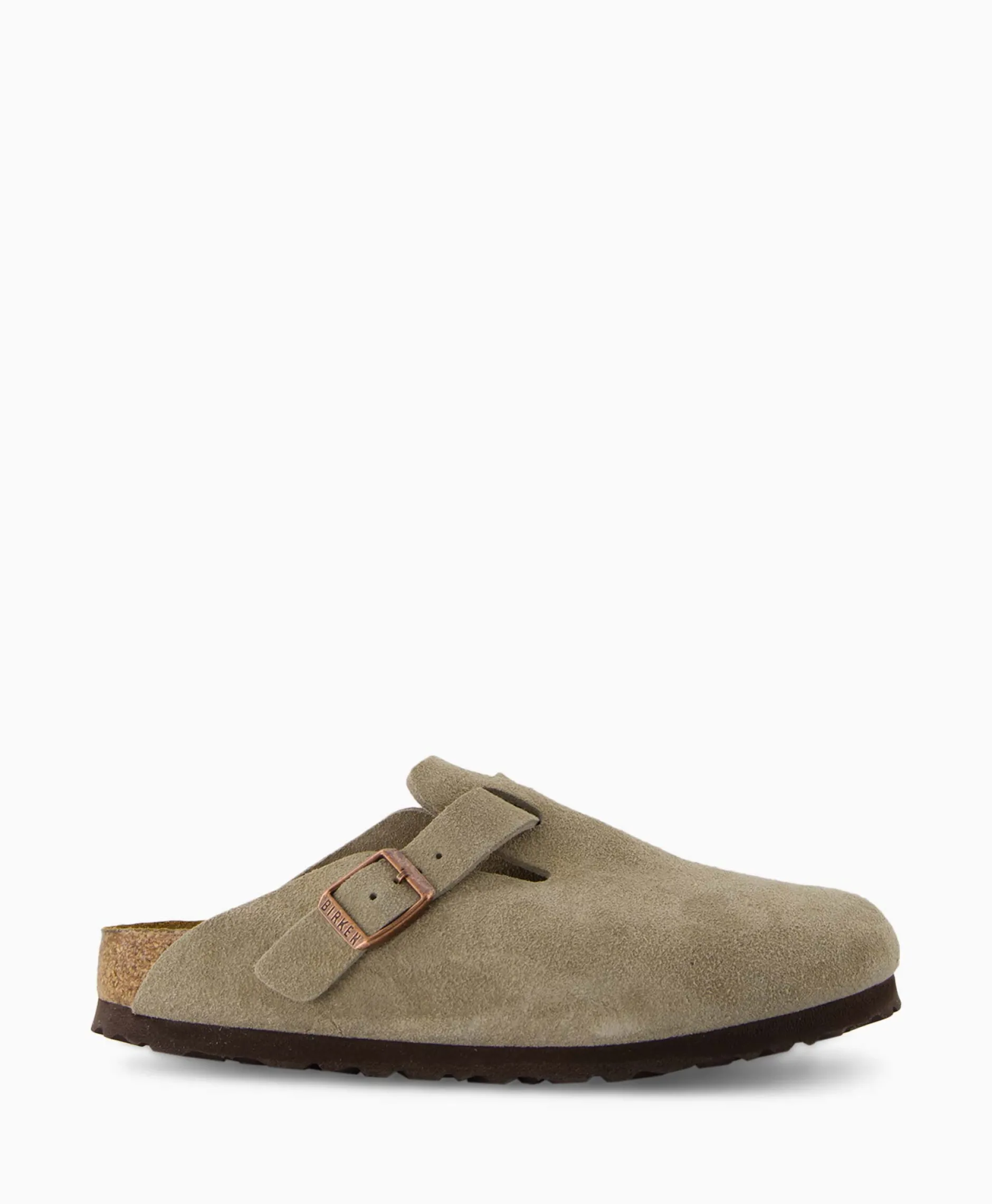 Heren Birkenstock Instappers*Instapper Boston Sfb Taupe