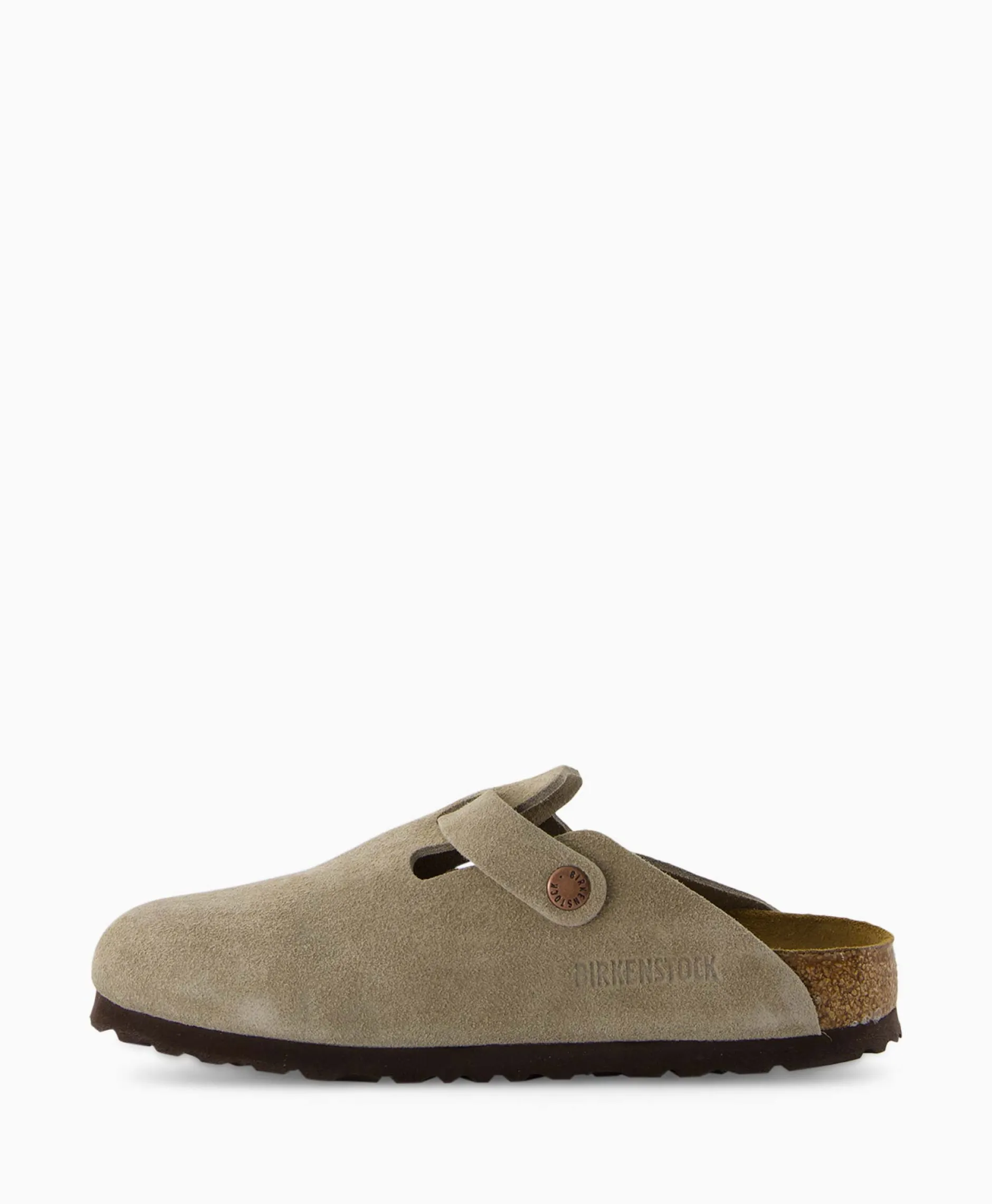 Heren Birkenstock Instappers*Instapper Boston Sfb Taupe