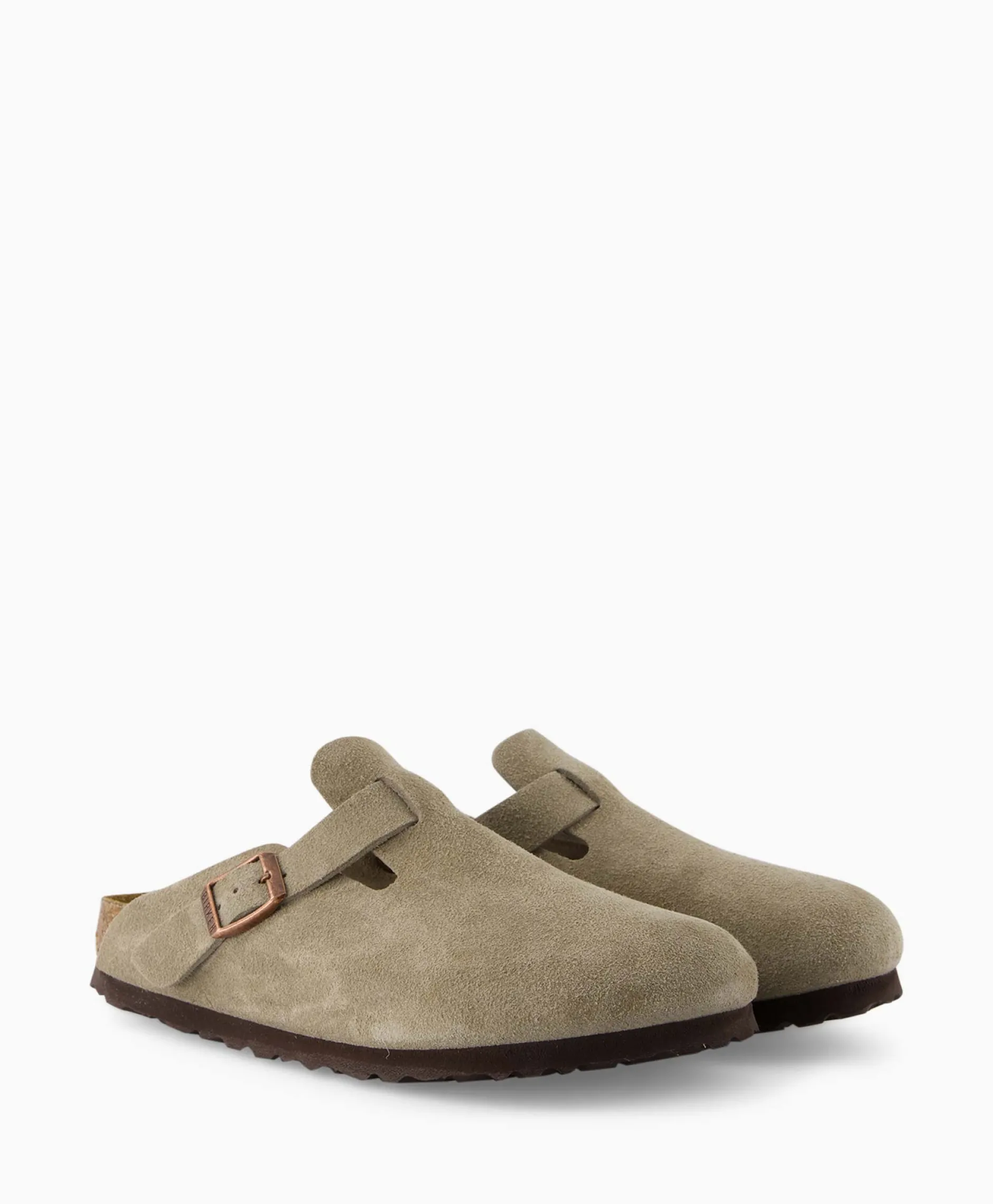 Heren Birkenstock Instappers*Instapper Boston Sfb Taupe
