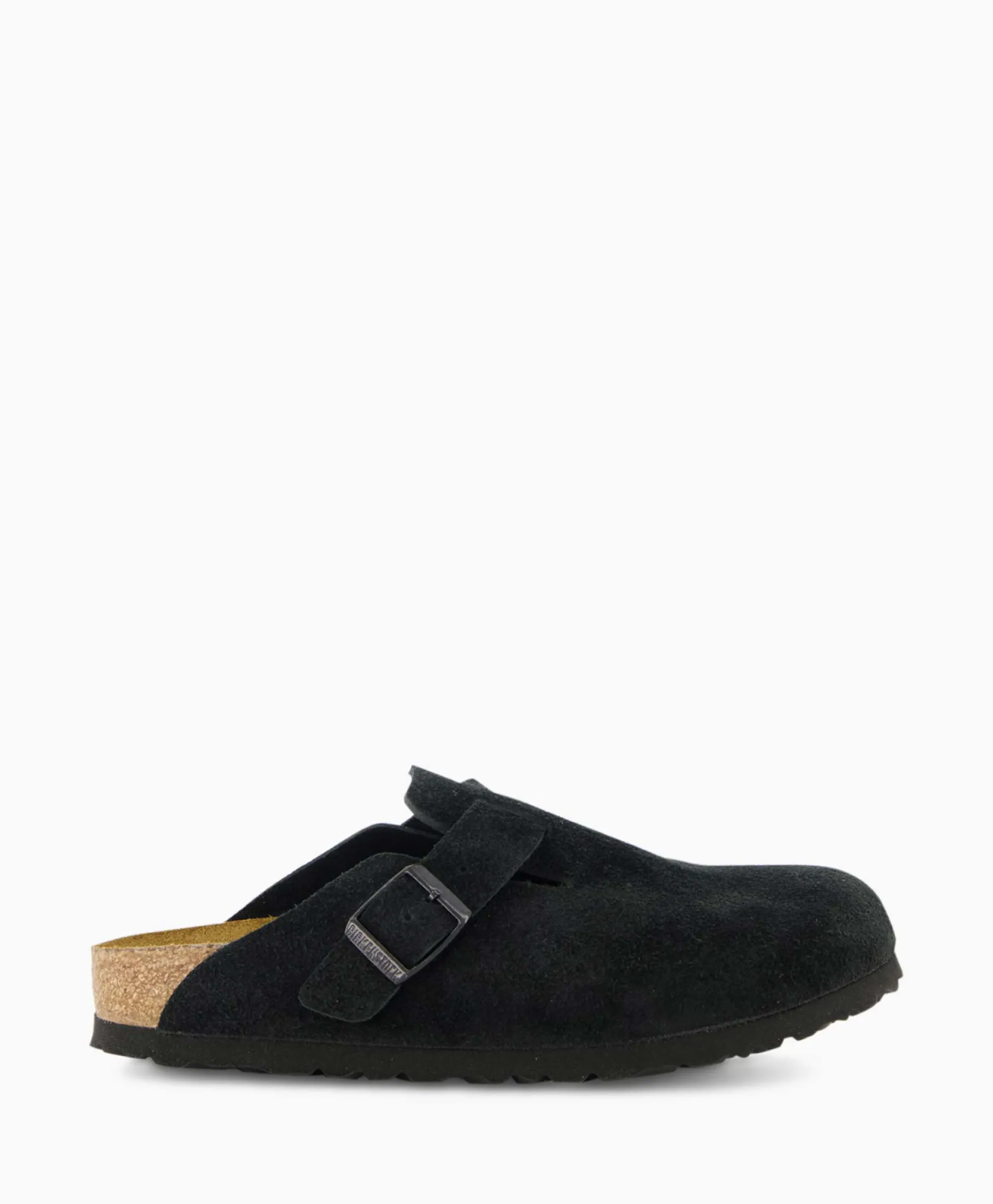 Dames Birkenstock Instappers*Instapper Boston Sfb Zwart