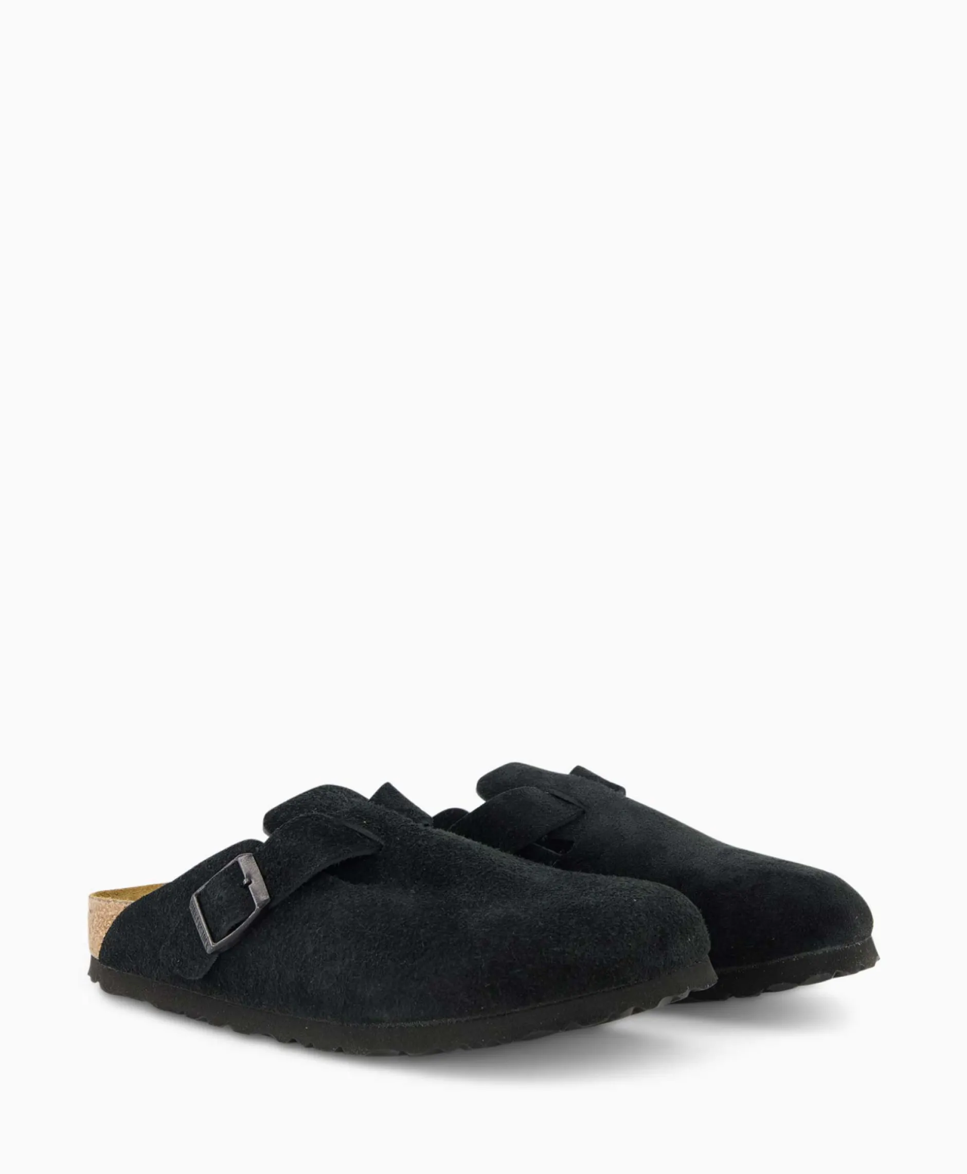 Dames Birkenstock Instappers*Instapper Boston Sfb Zwart