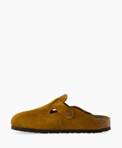 Heren Birkenstock Instappers*Instapper Boston Sfb Bruin