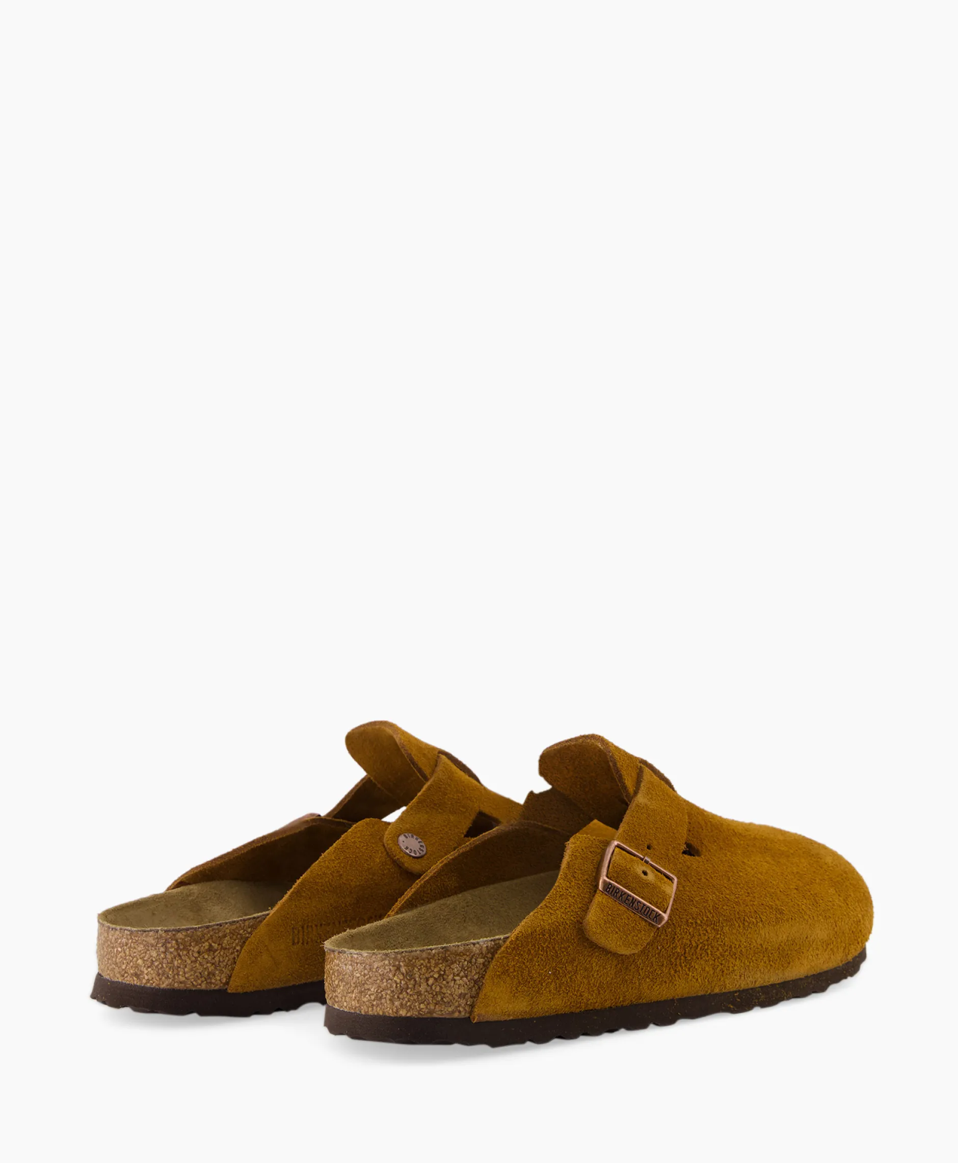Heren Birkenstock Instappers*Instapper Boston Sfb Bruin