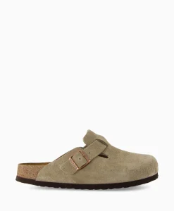 Heren Birkenstock Instappers*Instapper Boston Sfb Taupe
