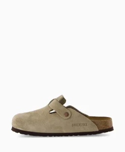 Heren Birkenstock Instappers*Instapper Boston Sfb Taupe
