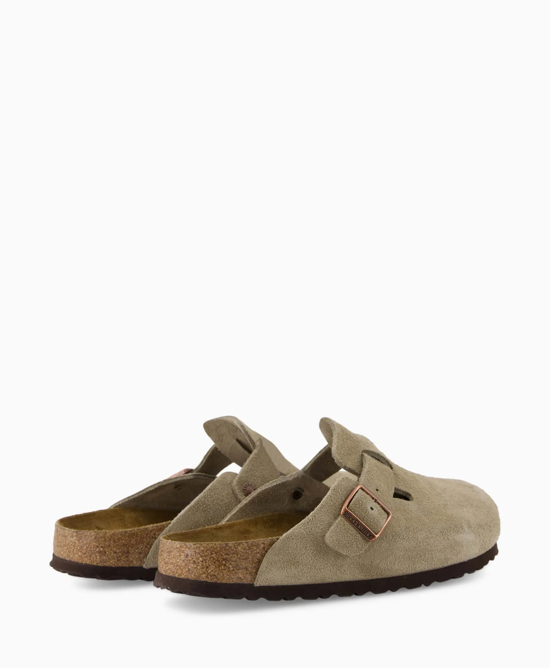 Heren Birkenstock Instappers*Instapper Boston Sfb Taupe