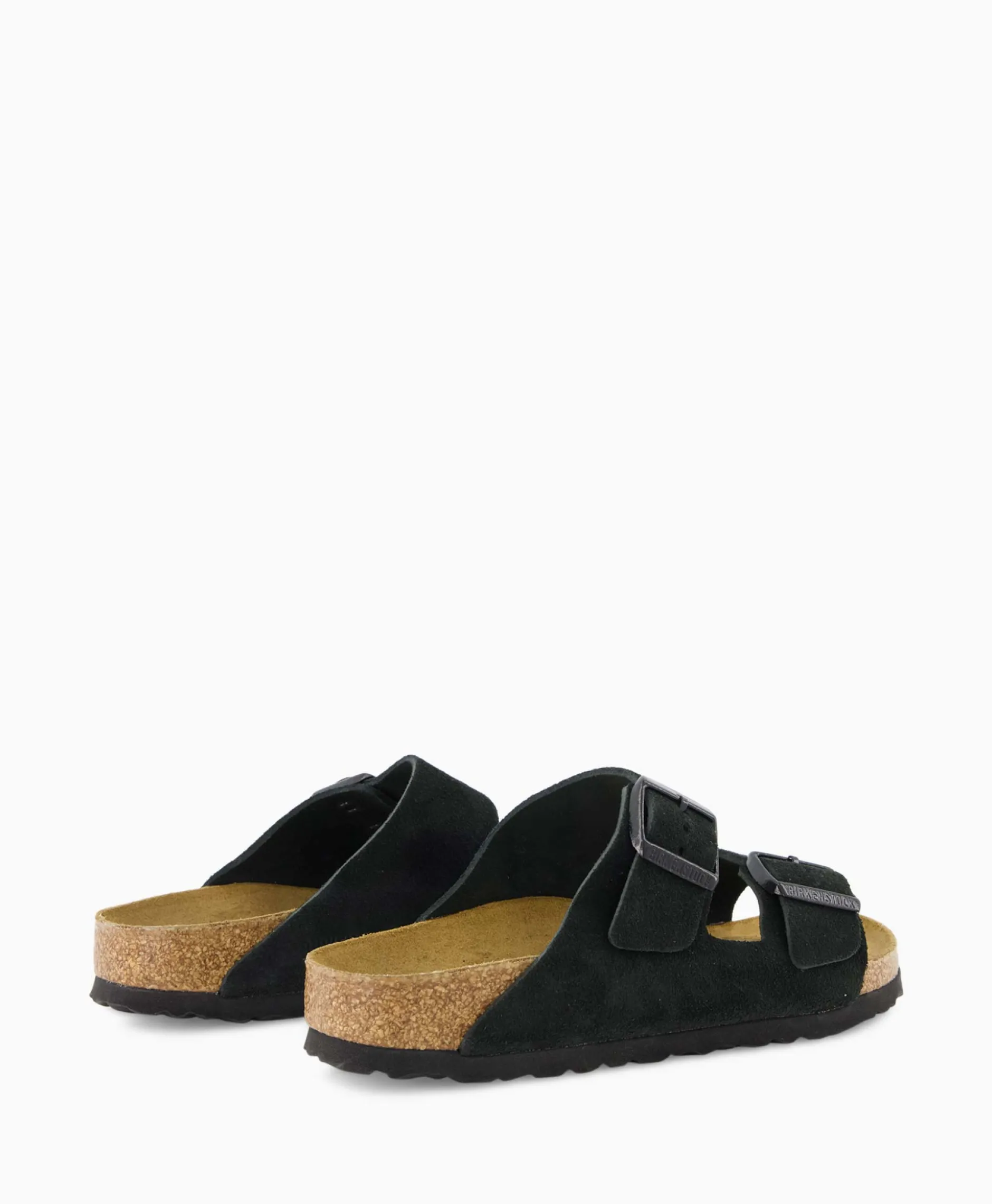 Dames Birkenstock Sandalen*Sandaal Zonder Hak Arizona Sfb Zwart