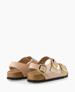 Dames Birkenstock Sandalen*Sandaal Zonder Hak Milano Beige
