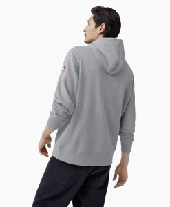 Heren Canada Goose Truien*Hoodie Huron Men's Hoody Grijs