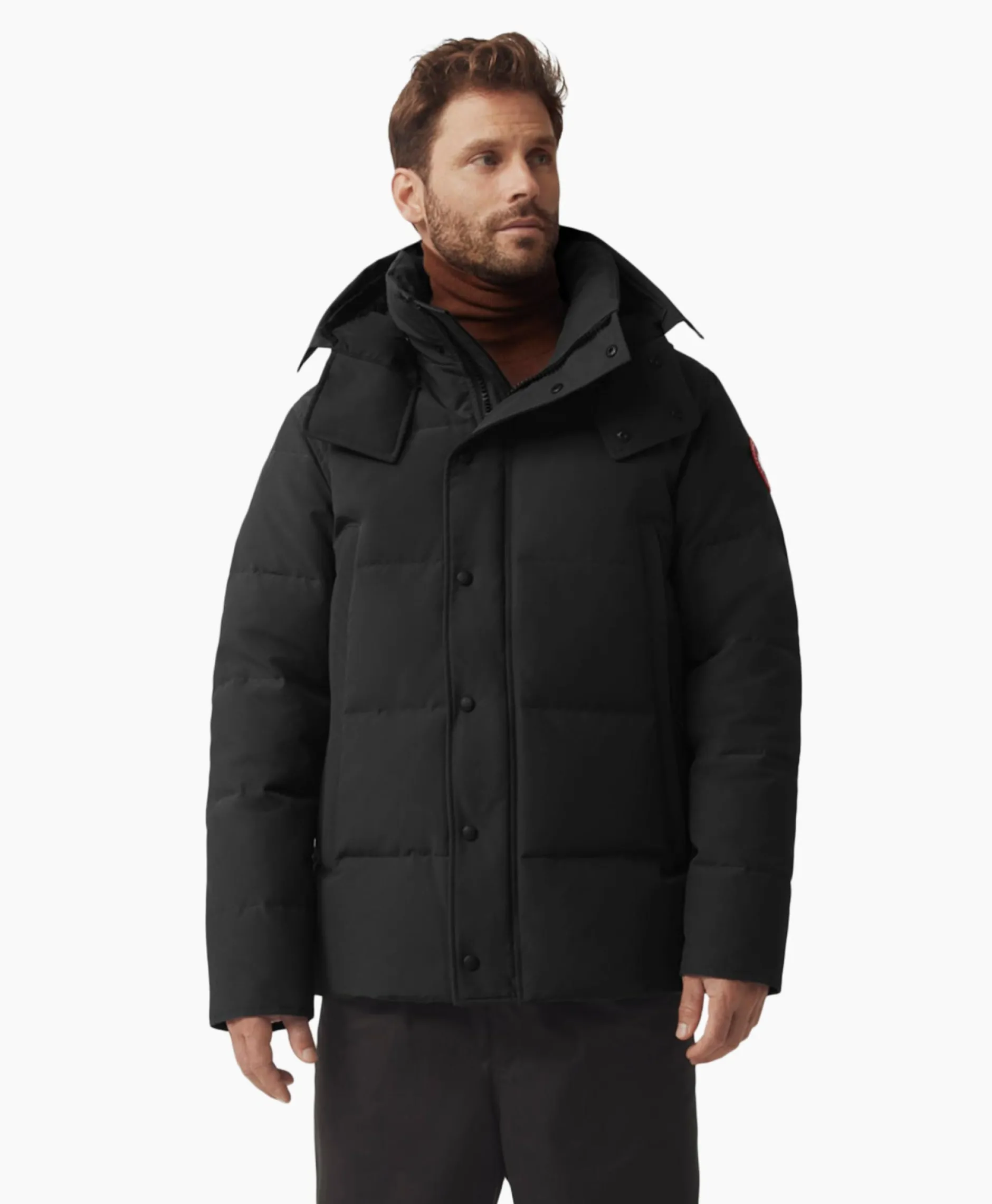Heren Canada Goose Jassen*Parka Wyndham Zwart