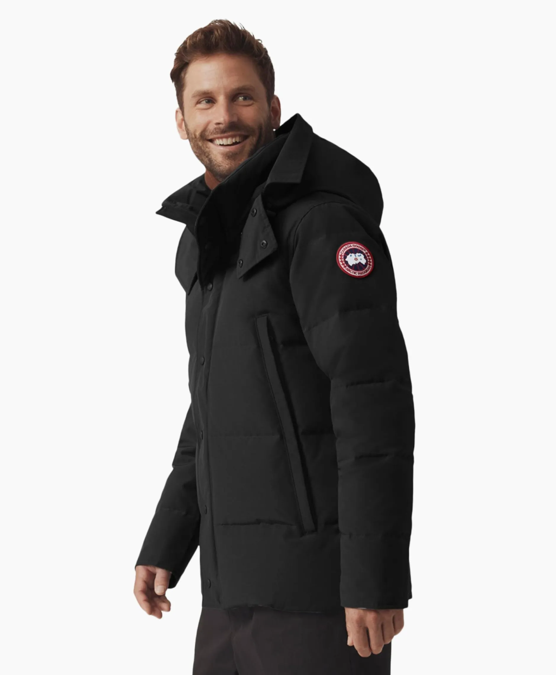 Heren Canada Goose Jassen*Parka Wyndham Zwart