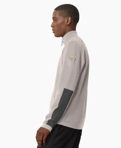 Heren Canada Goose Truien*Pullover Stormont Quarter Zip Grijs