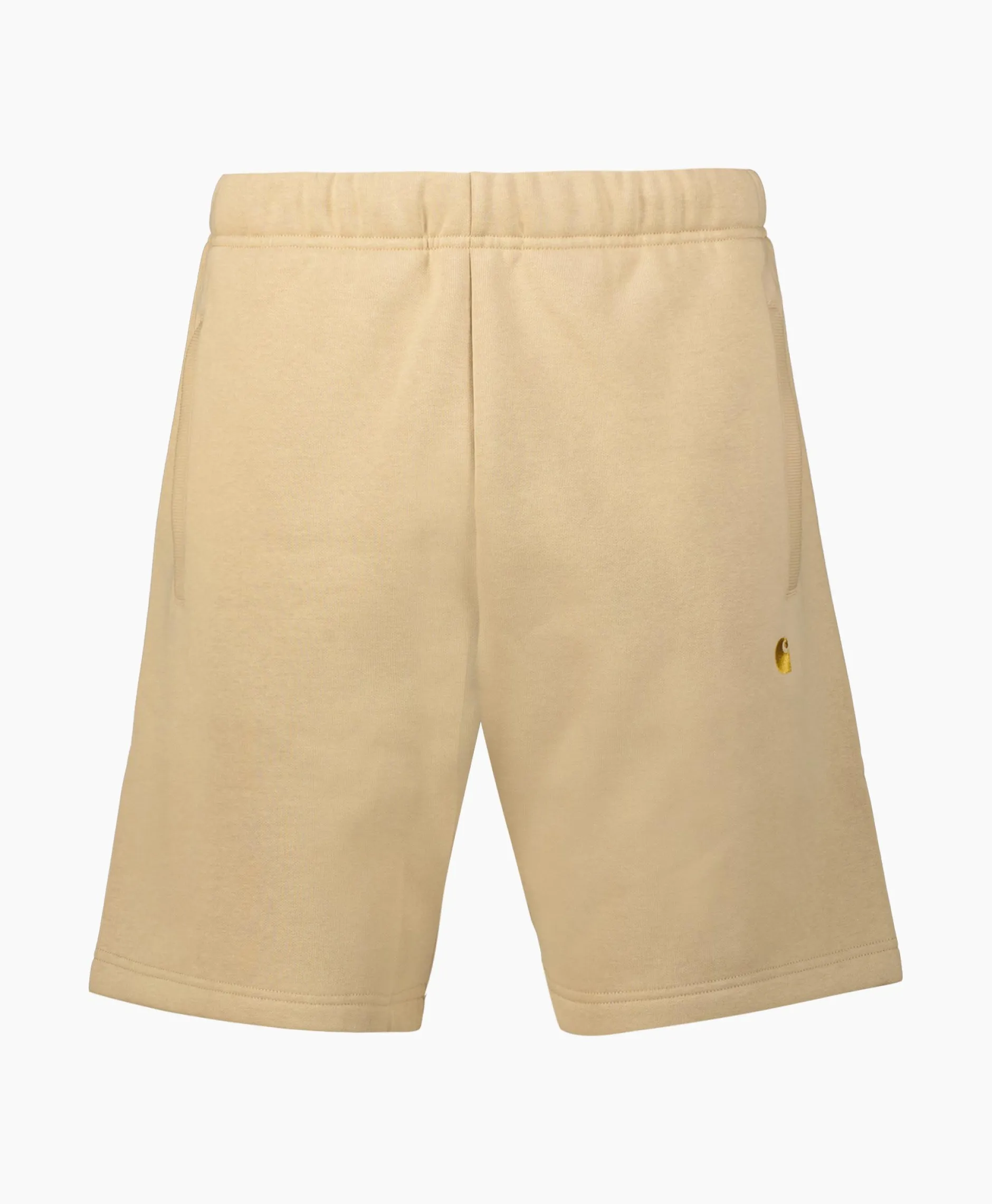 Heren Carhartt Wip Broeken*Korte Broek Chase Sweat Beige