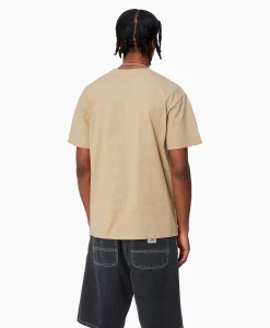 Heren Carhartt Wip T-Shirts*T-Shirt Korte Mouw S/S Chase Beige