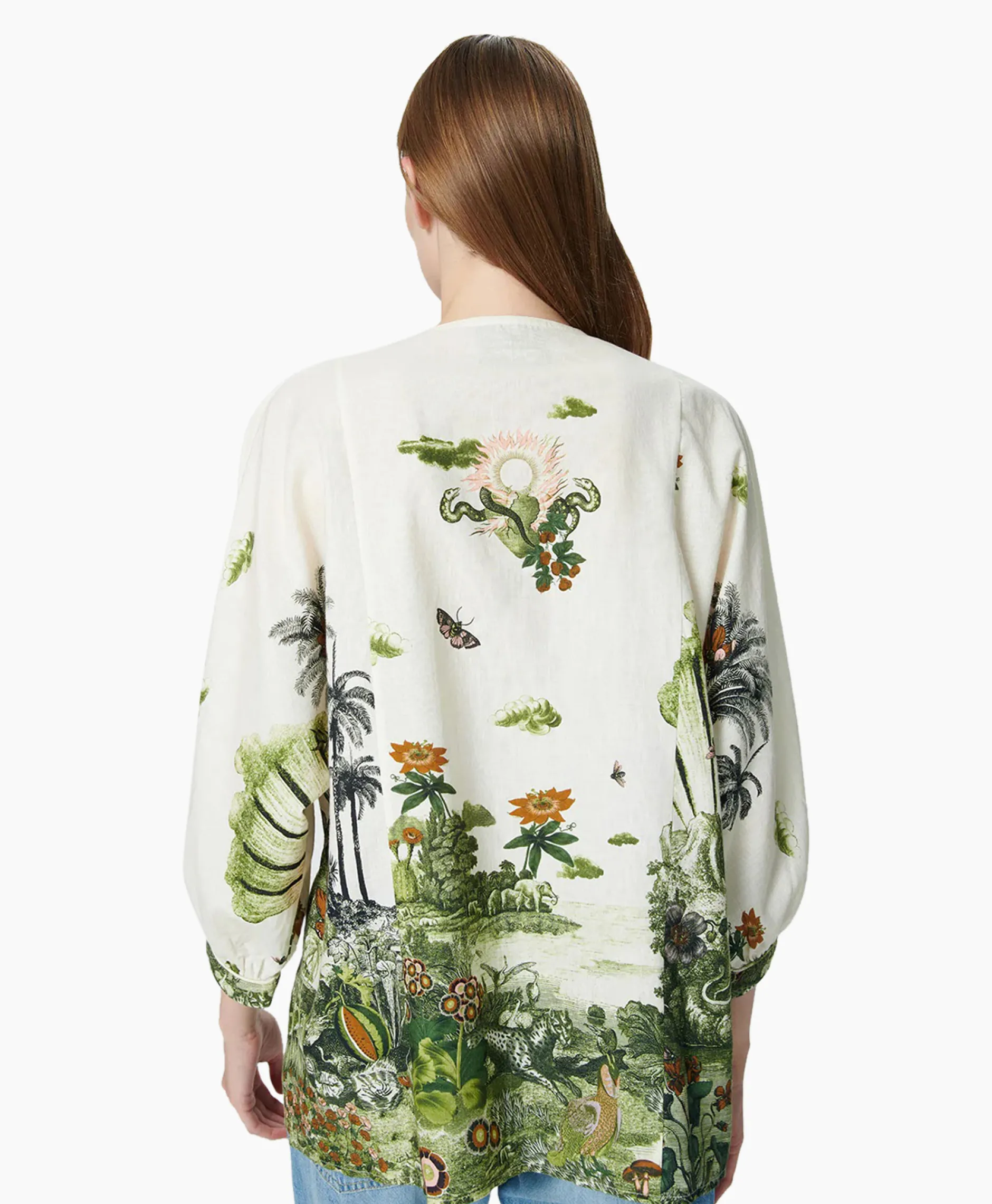 Dames Chufy Blouses*Blouse Calipso Groen