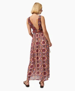 Dames Chufy Bruiloftskleding*Maxi Jurk North Bordeaux