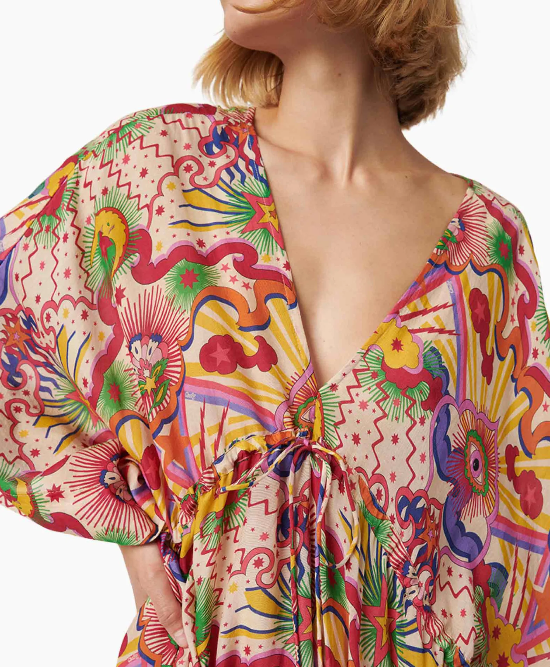 Dames Chufy Bruiloftskleding*Maxi Jurk Stella Beige