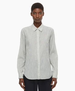 Dames Closed Blouses*Blouse Long Sleeve Ecru