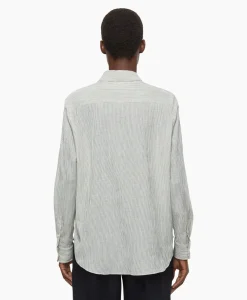 Dames Closed Blouses*Blouse Long Sleeve Ecru