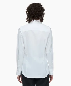 Dames Closed Blouses*Blouse Waisted Wit