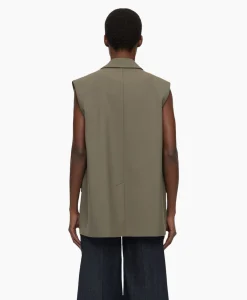 Dames Closed Gilets*Gilet Sleeveless Taupe