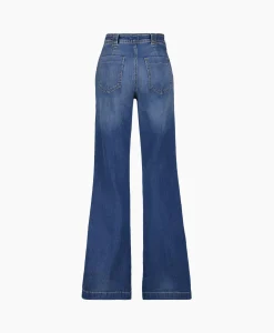 Dames Closed Broeken*Jeans Aria Midden Blauw