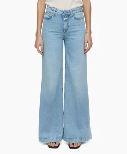 Dames Closed Broeken*Jeans Glow-Up Licht Blauw