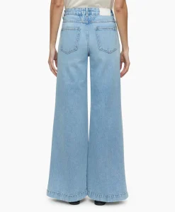 Dames Closed Broeken*Jeans Glow-Up Licht Blauw